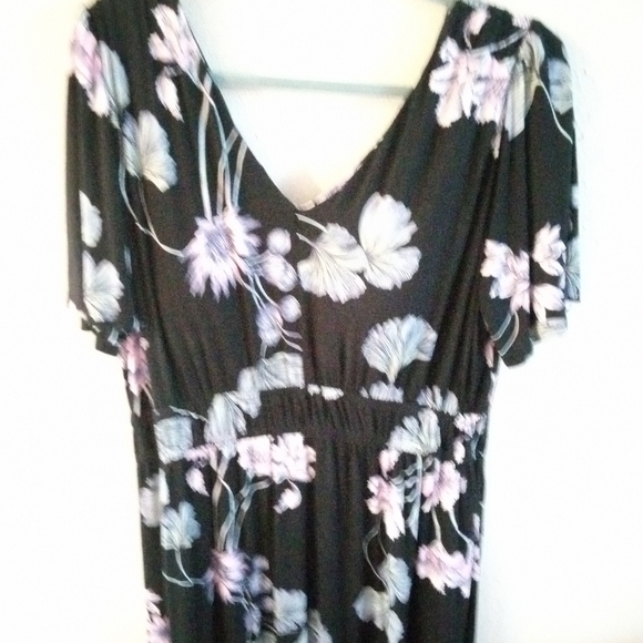 SOMA Oasis Midi Floral Bra Dress | L - Picture 7 of 10